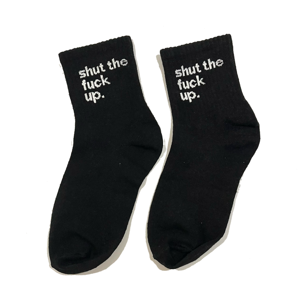 Shut The Fuck Up Çorap (3 Çift)