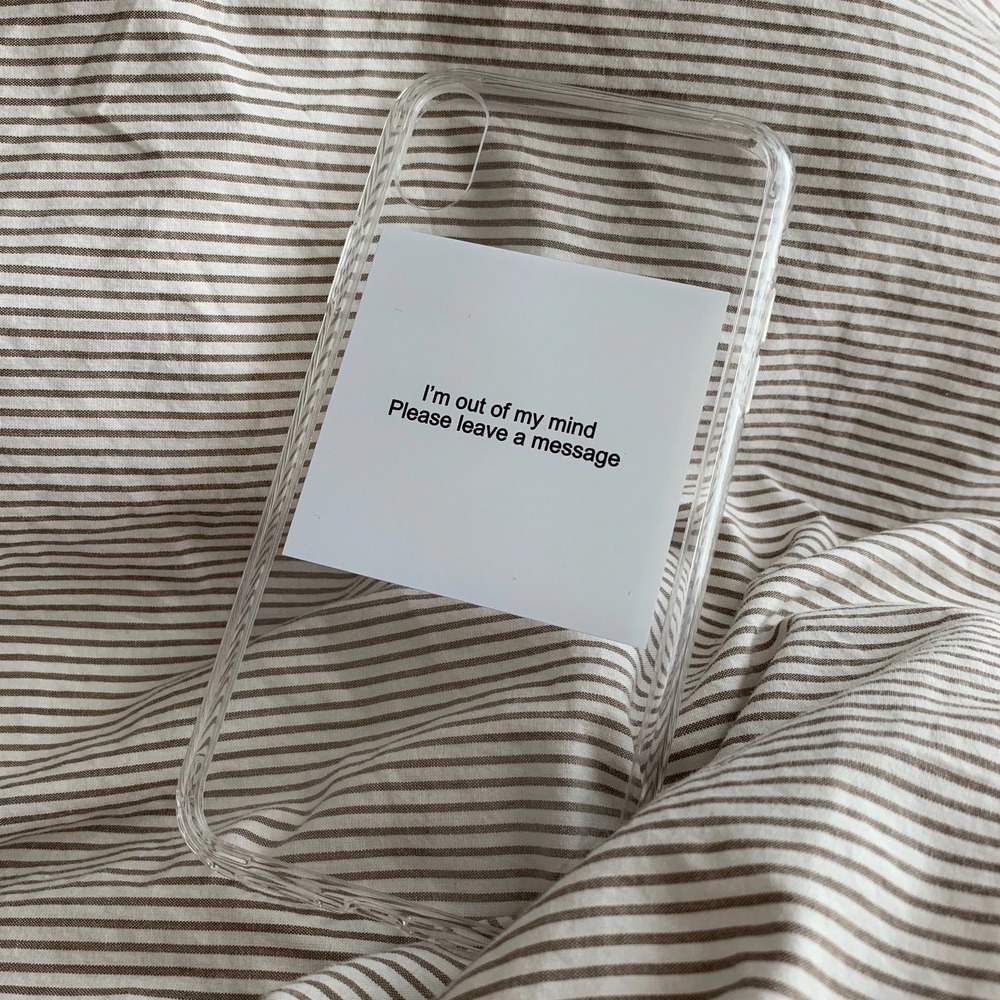 Leave A Message iPhone Kılıfı