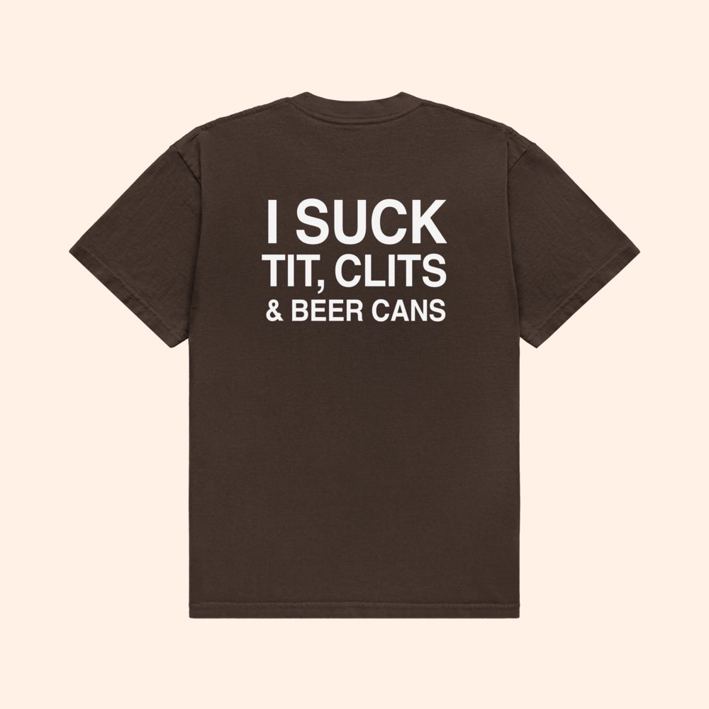 Tit Clits Beer Cans T-Shirt