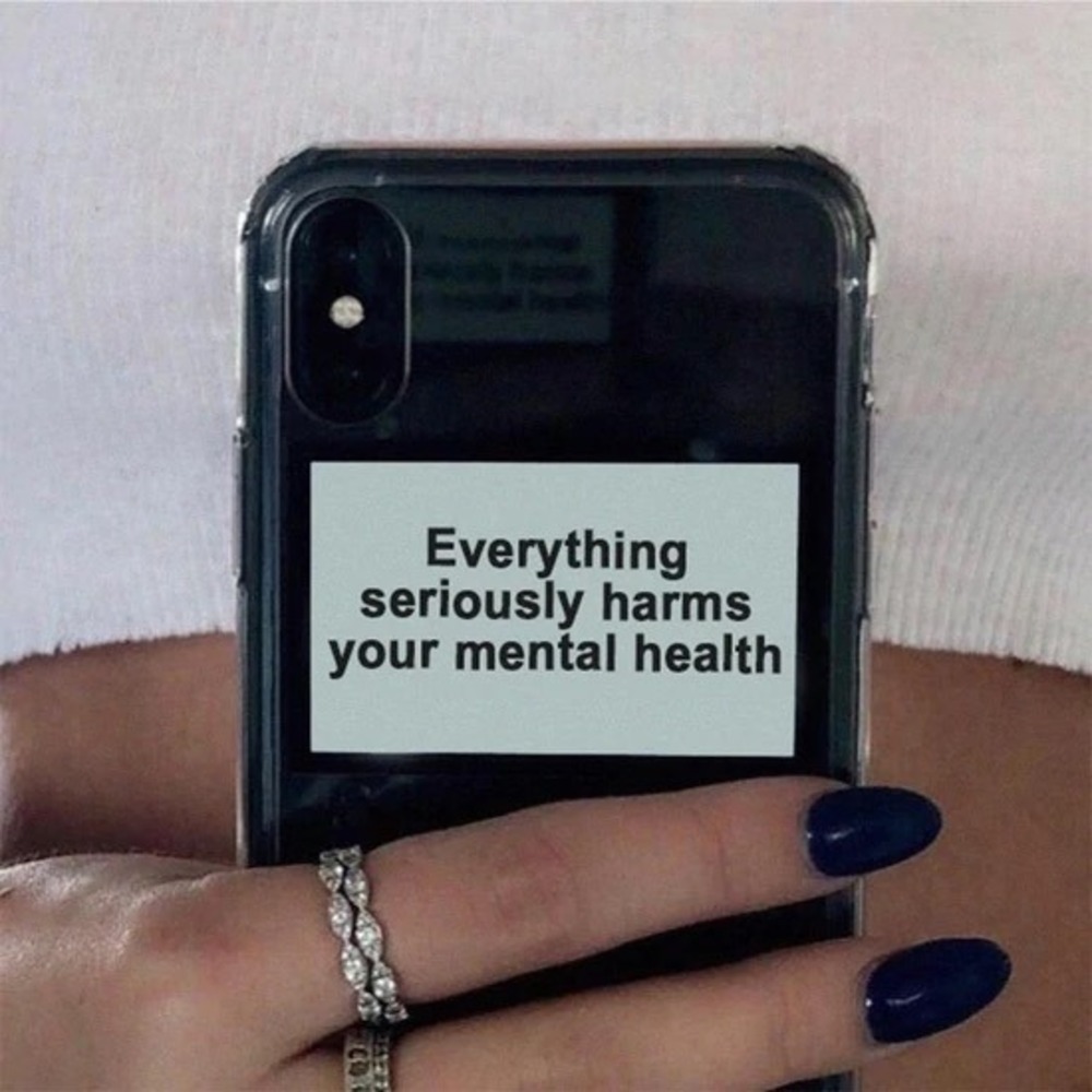 Mental Health iPhone Kılıfı