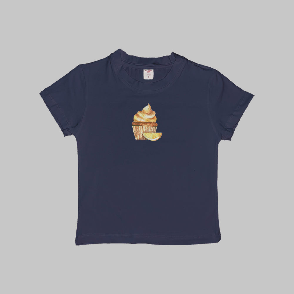 Lemon Cupcake Baby Tee