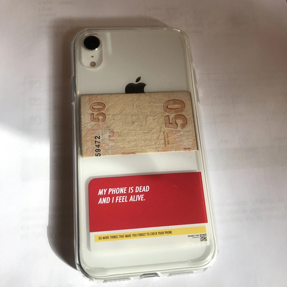 My Phone Is Dead And I Feel Alive iPhone Kılıfı