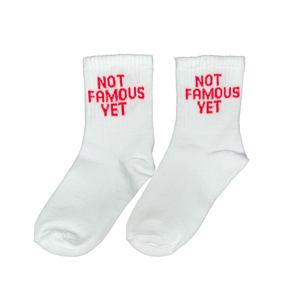 Not Famous Yet Çorap (3 Çift)