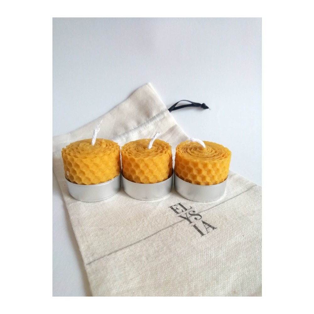 ELYSIA Periferi - Honey Light balmumu tealight mum