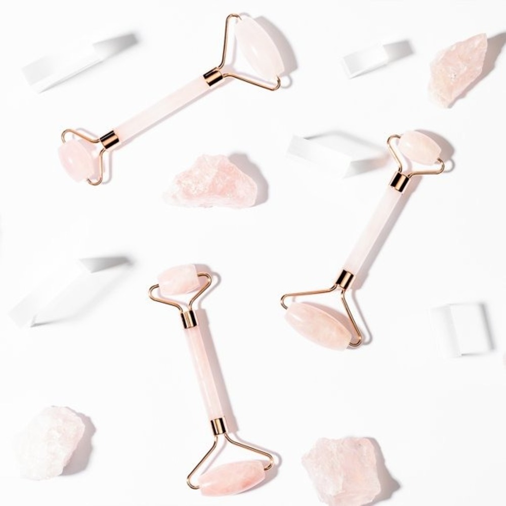 ELYSIA Jade Roller Pembe Kuvars Masaj Aleti TYC00681612142