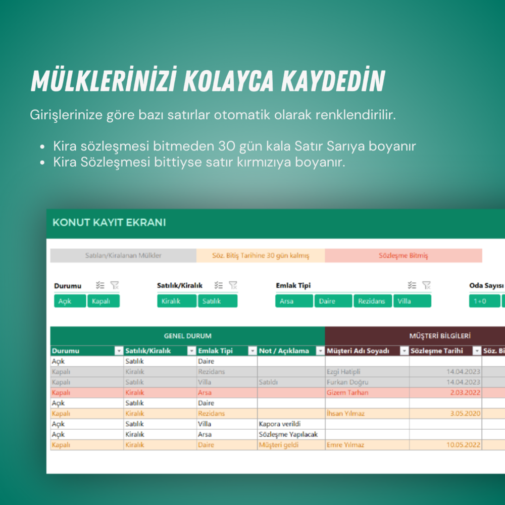 EMLAK TAKİP PROGRAMI