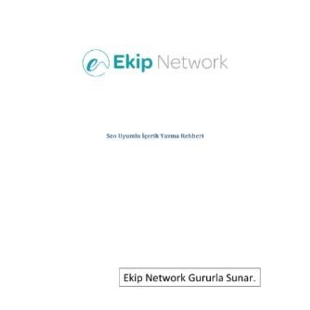 Seo Uyumlu İçerik Yazma Rehberi ve Yazarak Para Kazanma