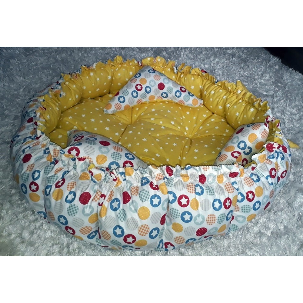 Portatif Babynest (Bebek oyun yatağı) Çift taraflı kullanılabilir