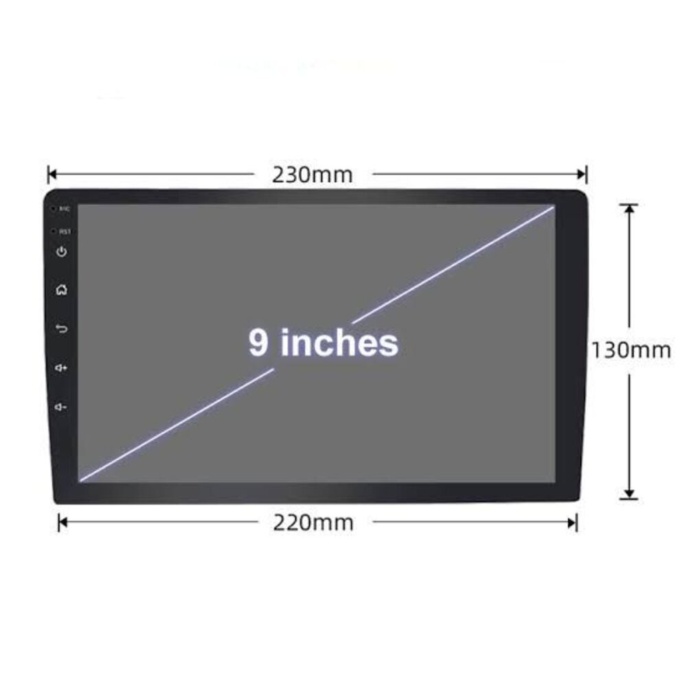 Mitsubişhi Colt Eski Kasa 9 inch Multimedia Uyumlu Çerçeve