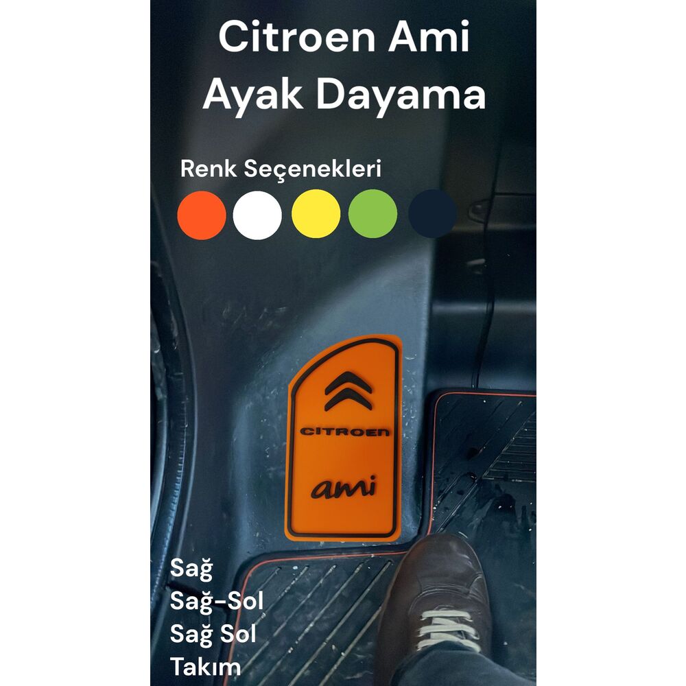 Citroen Ami Sol Ayak Dayama