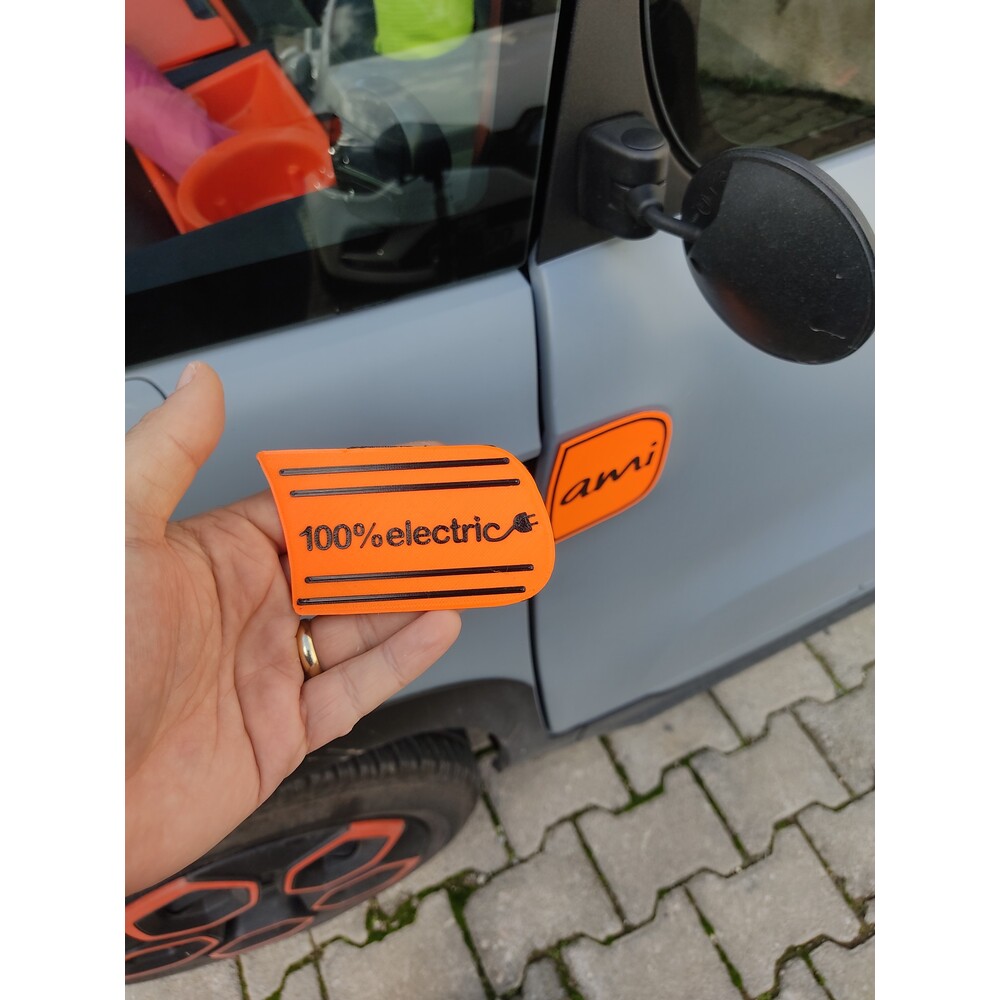 Citroen Ami Tampon Vidası Üzeri Logo