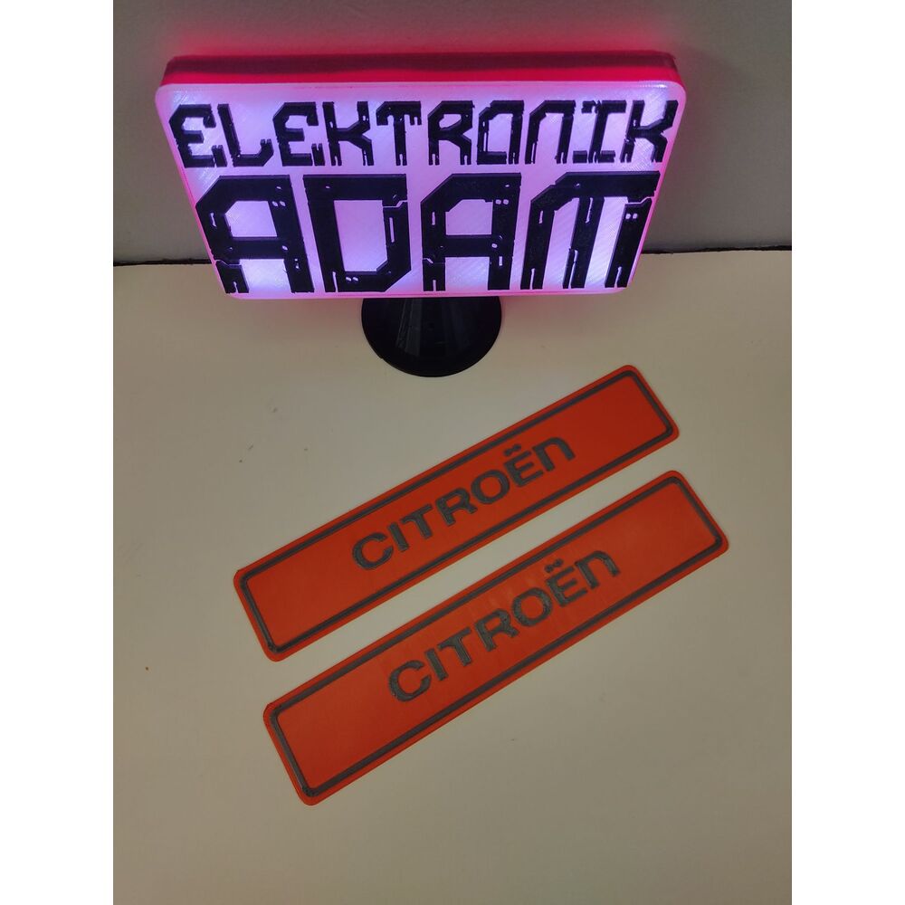 Citroen Ami Kapı Eşiği (Büyük Boy)