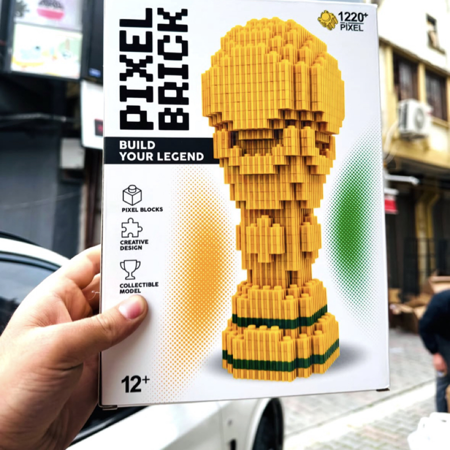 Brick Dünya Kupası Blok Seti - 1220 Parça | Elfora