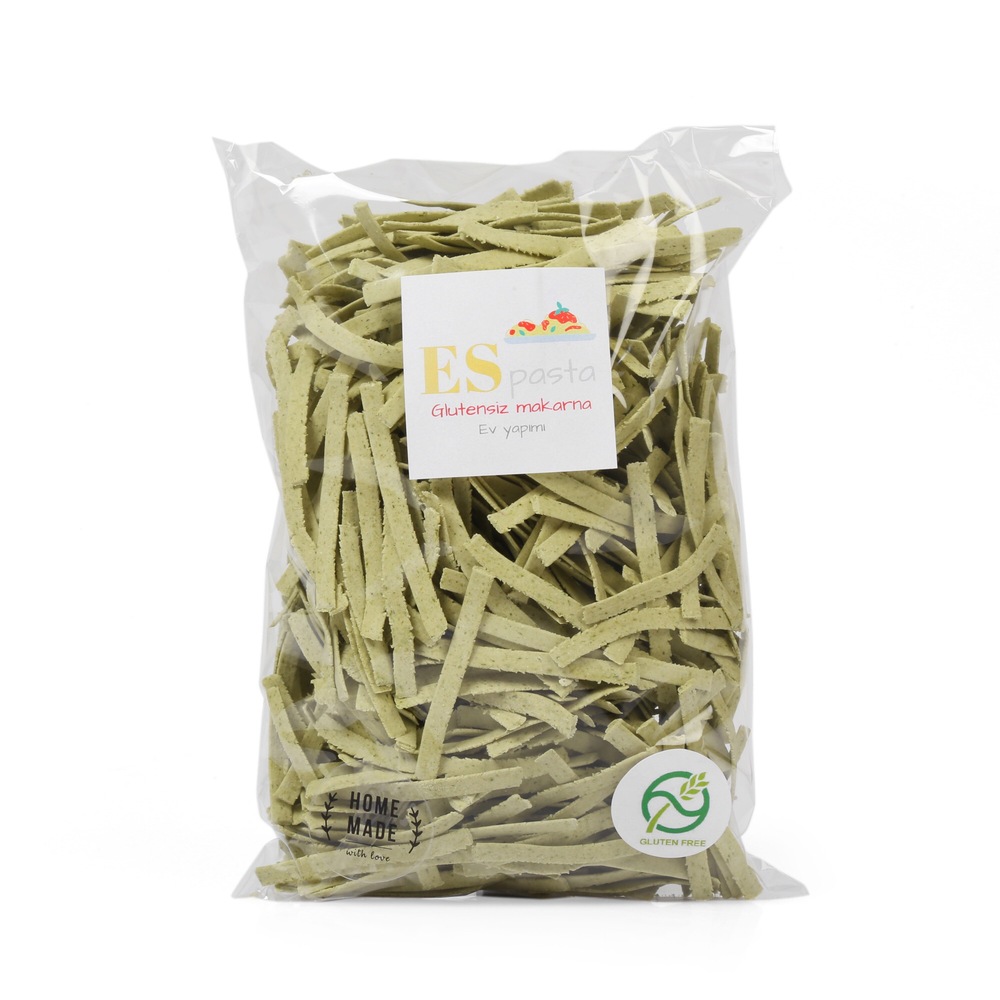 Espasta Glutensiz Yumurtalı Ispanaklı Erişte - 225 gr