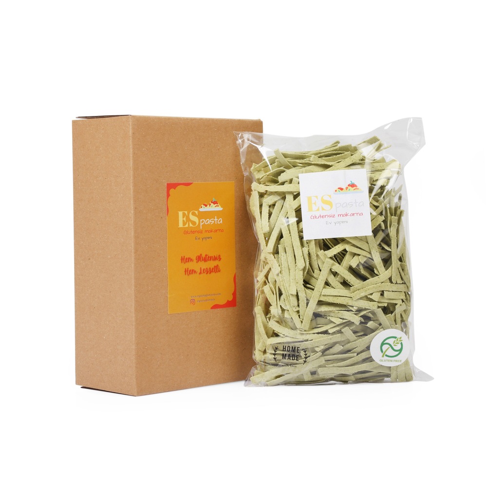 Espasta Glutensiz Yumurtalı Ispanaklı Erişte - 225 gr