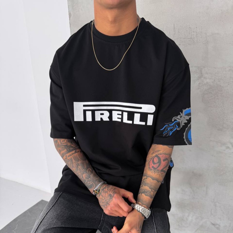 Pirelli Black Dragon Oversize Tee