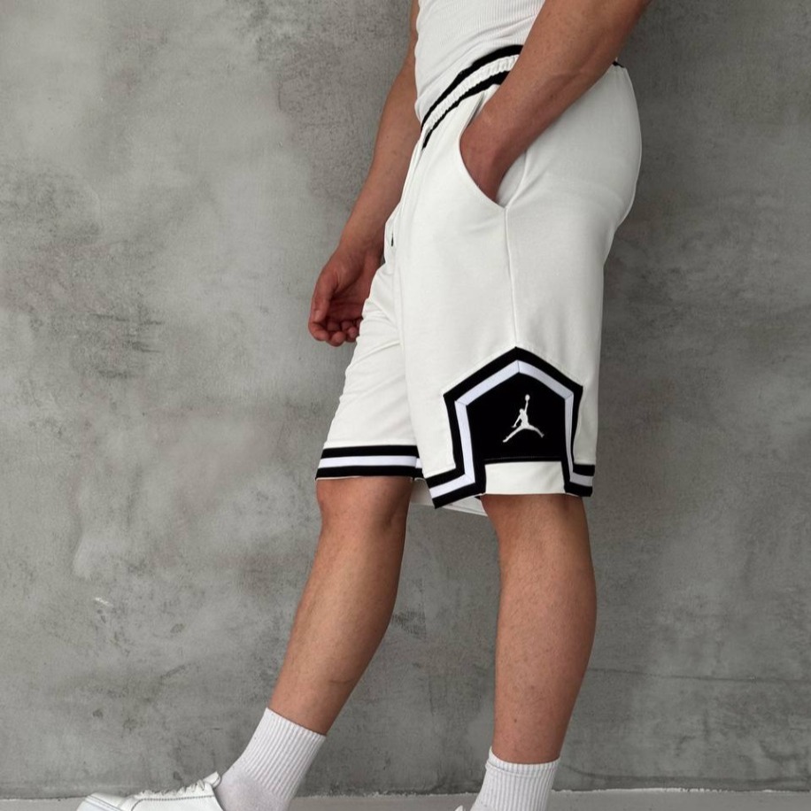1. Jordan Legacy White Shorts