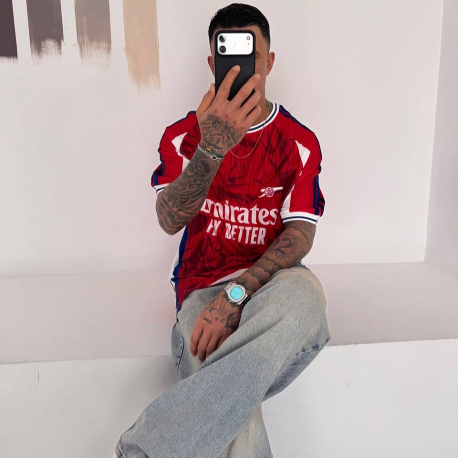 Arsenal Red Retro Match T-Shirt