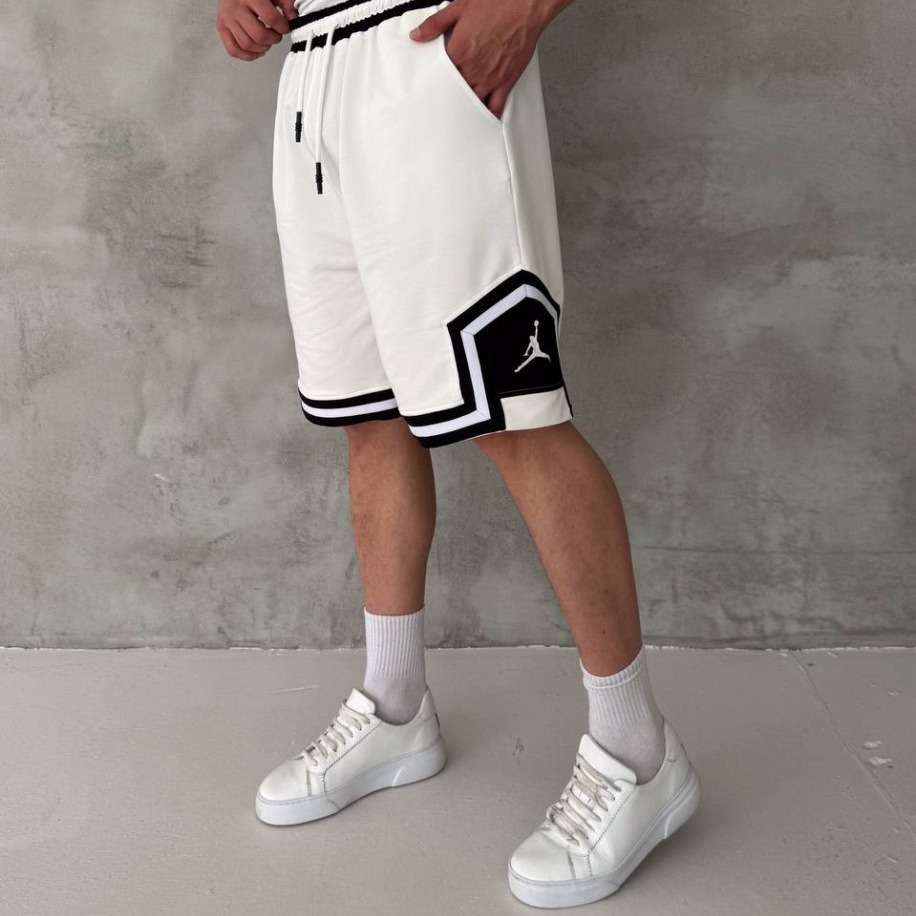 1. Jordan Legacy White Shorts