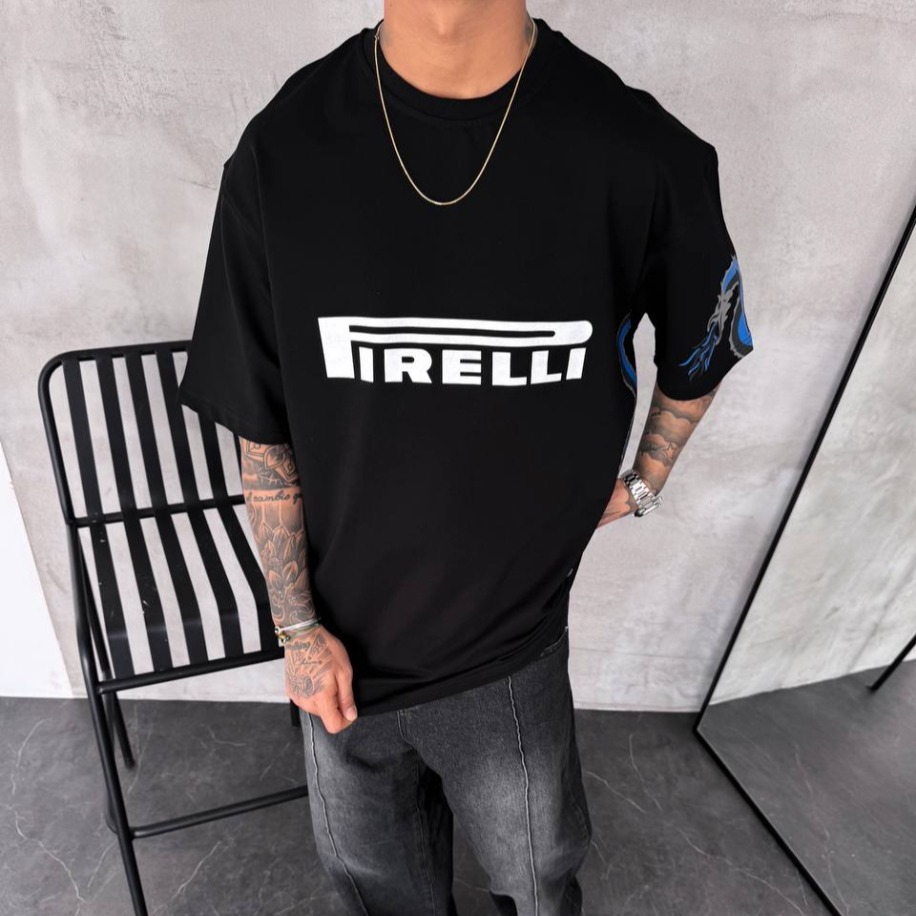 Pirelli Black Dragon Oversize Tee