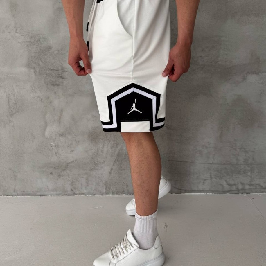 1. Jordan Legacy White Shorts
