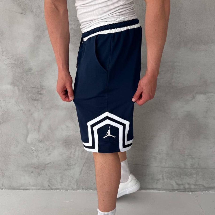 Midnight Navy 3’lü Kombin Seti - T-Shirt & Shorts & Sneaker