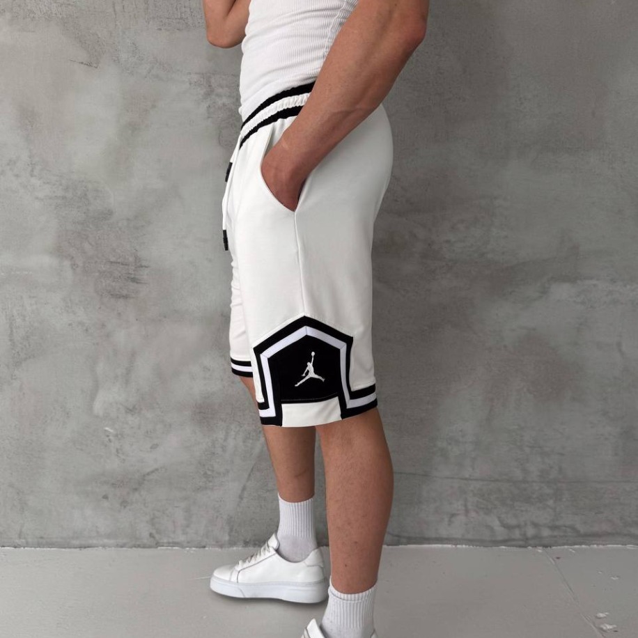 1. Jordan Legacy White Shorts