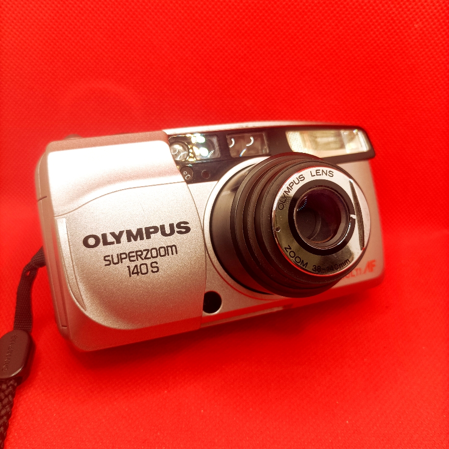 OLYMPUS SUPERZOOM 140 S ANALOG FOTOĞRAF MAKİNESİ | ANALOG VE