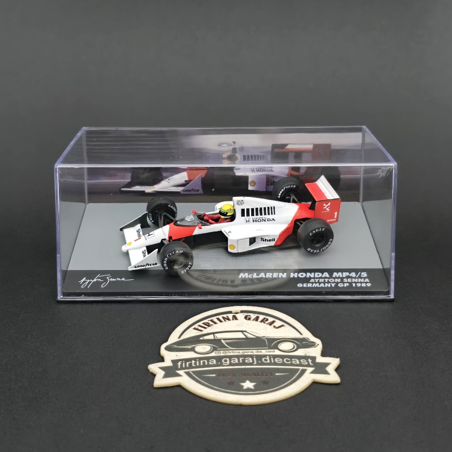 ミニカー Ayrton Senna McLaren MP4/5-Honda 1/43 1:43 1989 McLaren Honda MP4/5 Diecast Model - Ayrton Senna