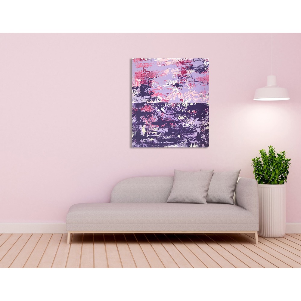 eflatun, orijinal tablo 60x70 cm