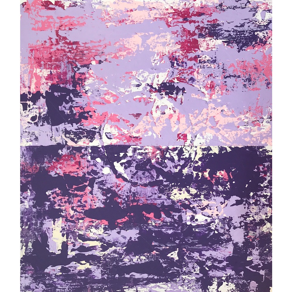 eflatun, orijinal tablo 60x70 cm