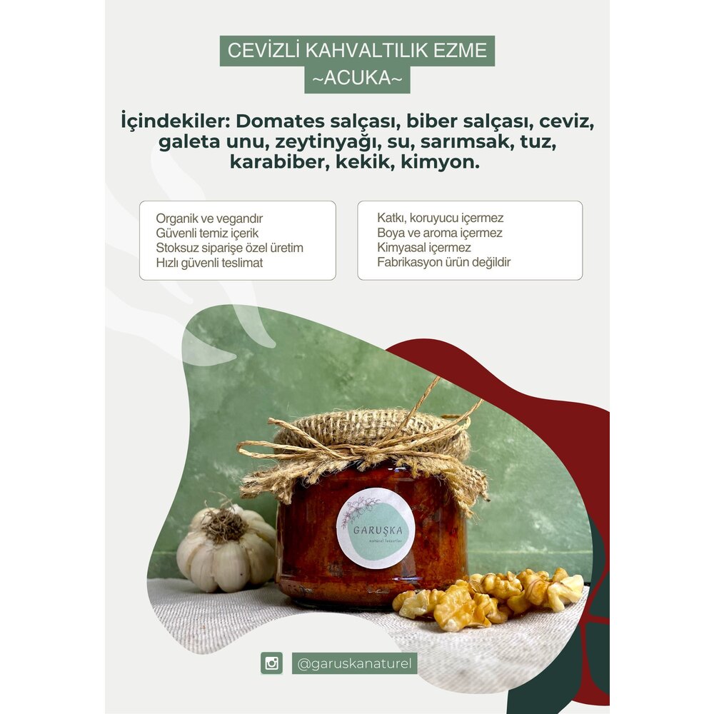 Cevizli Kahvaltılık Ezme