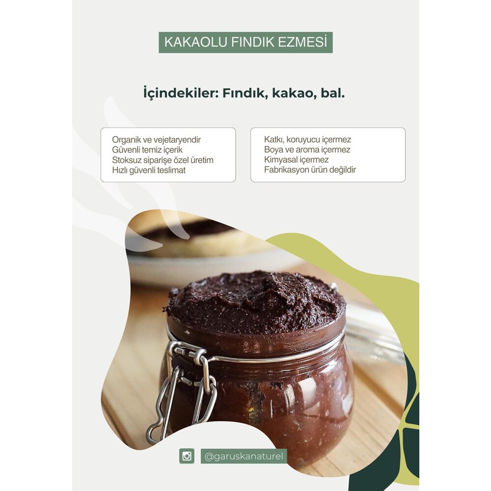Kakaolu Fındık Ezmesi