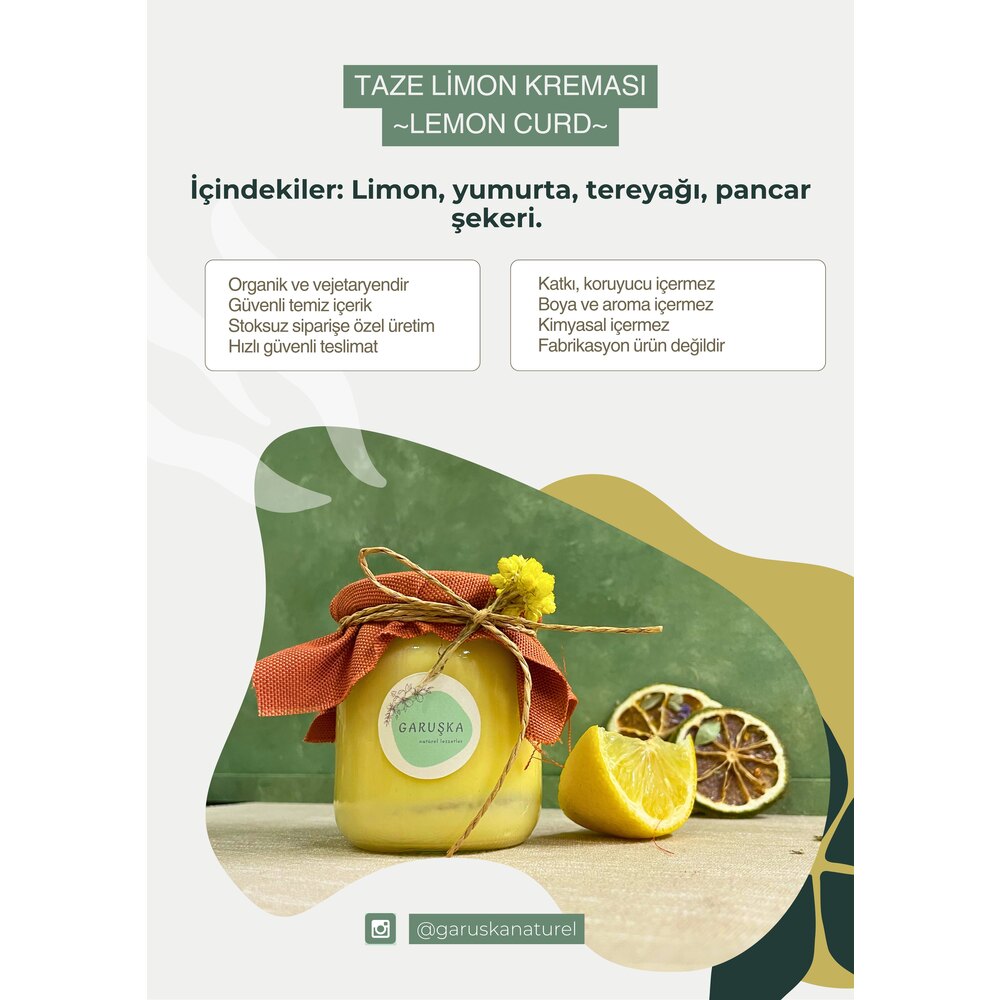 Taze Limon Kreması 