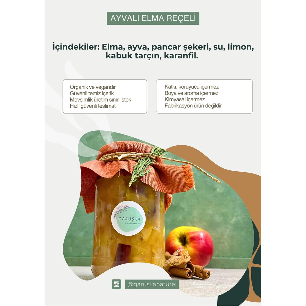 Ayvalı Elma Reçeli