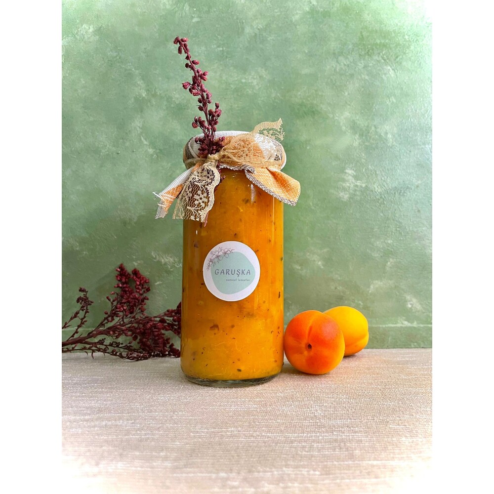 Vanilyalı ve Bademli Kayısı Marmelatı