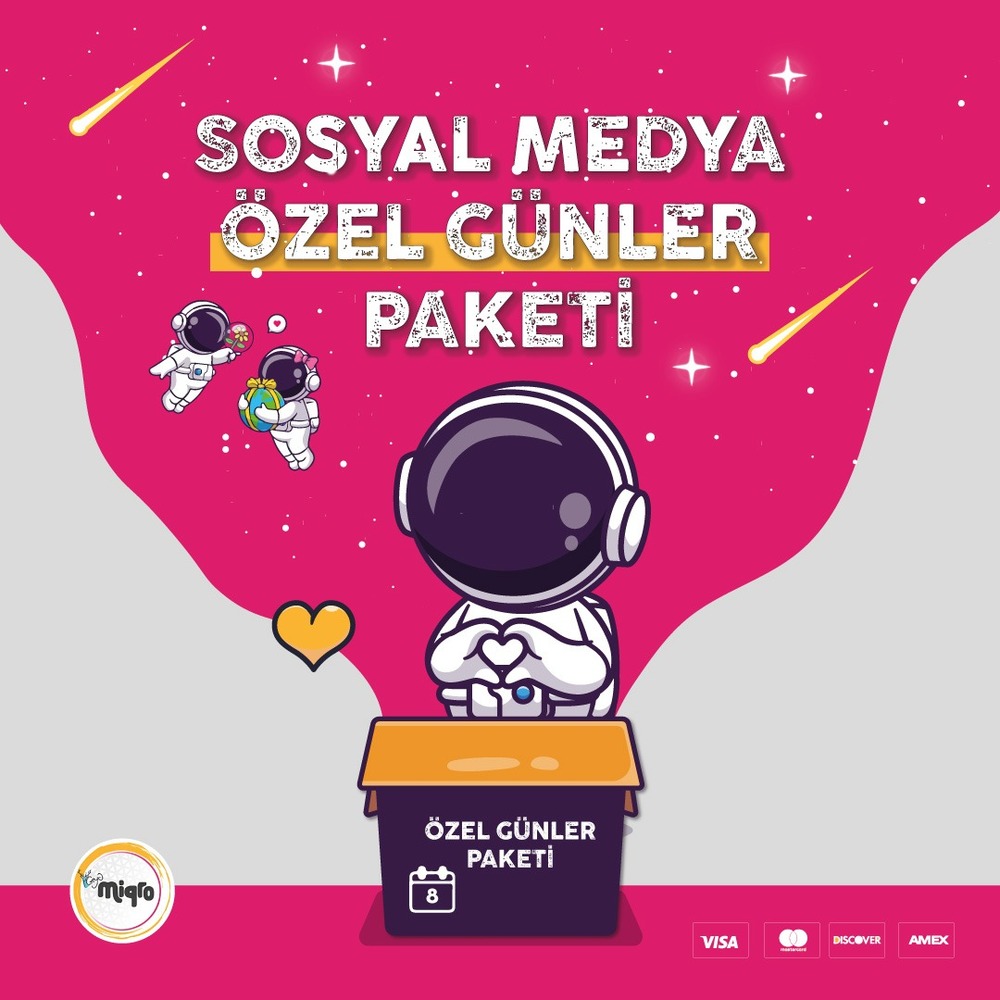 Sosyal Medya Özel Günler Paketi
