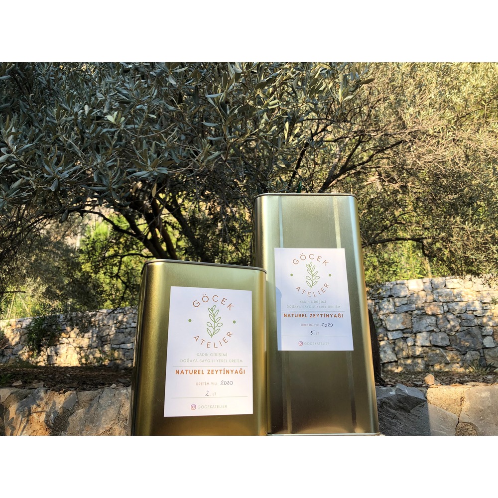 Göcek Atelier Soğuk Sıkım Naturel Zeytinyağı 5L