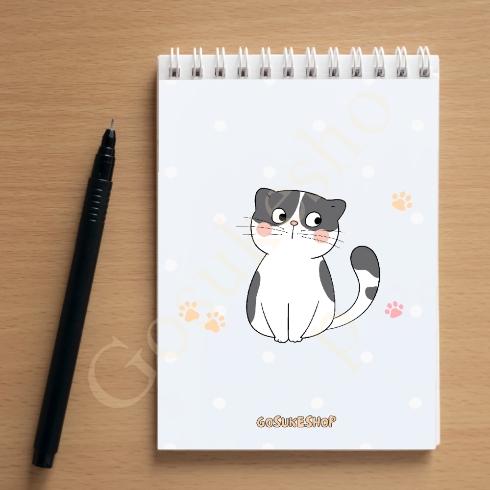 DEFOLU Koneko Kelime Defter Mavi 