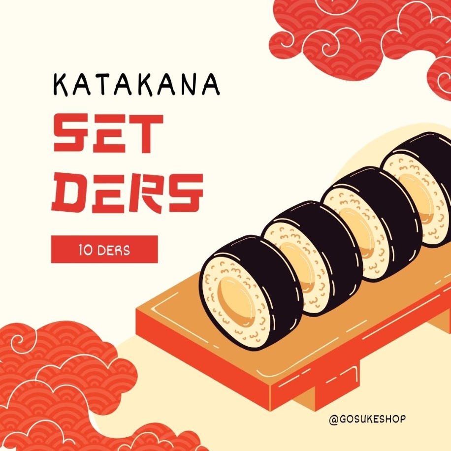Katakana Kursu - 10'LU SET