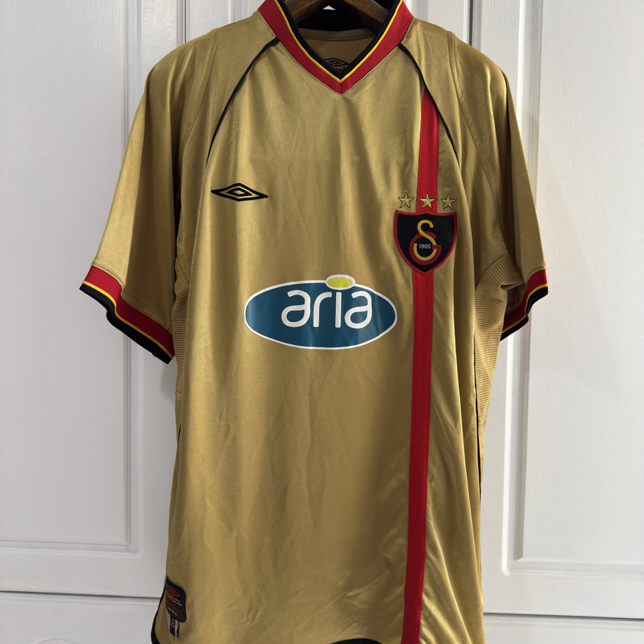MAILLOT DE FOOTBALL À DOMICILE GALATASARAY 2002 2003 MAILLOT DE
