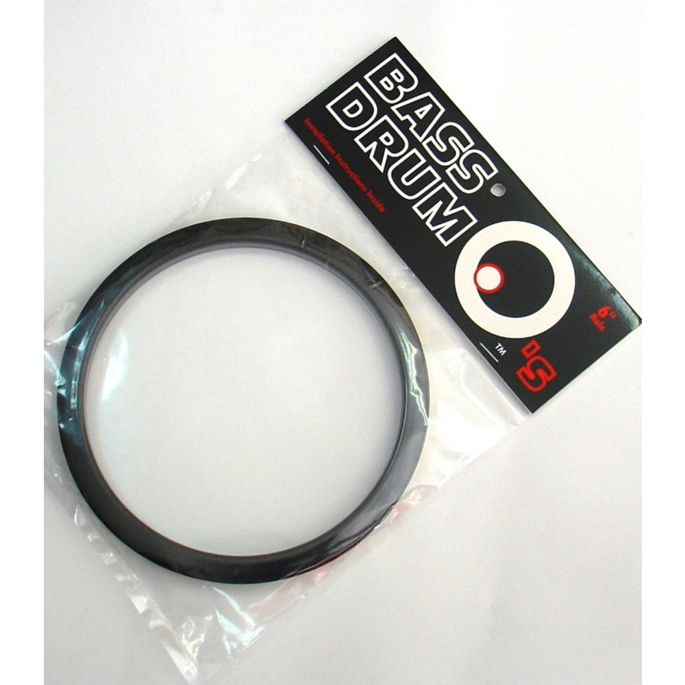BASS DRUM HOL'Z 6" SİYAH MİKROFON HALKASI