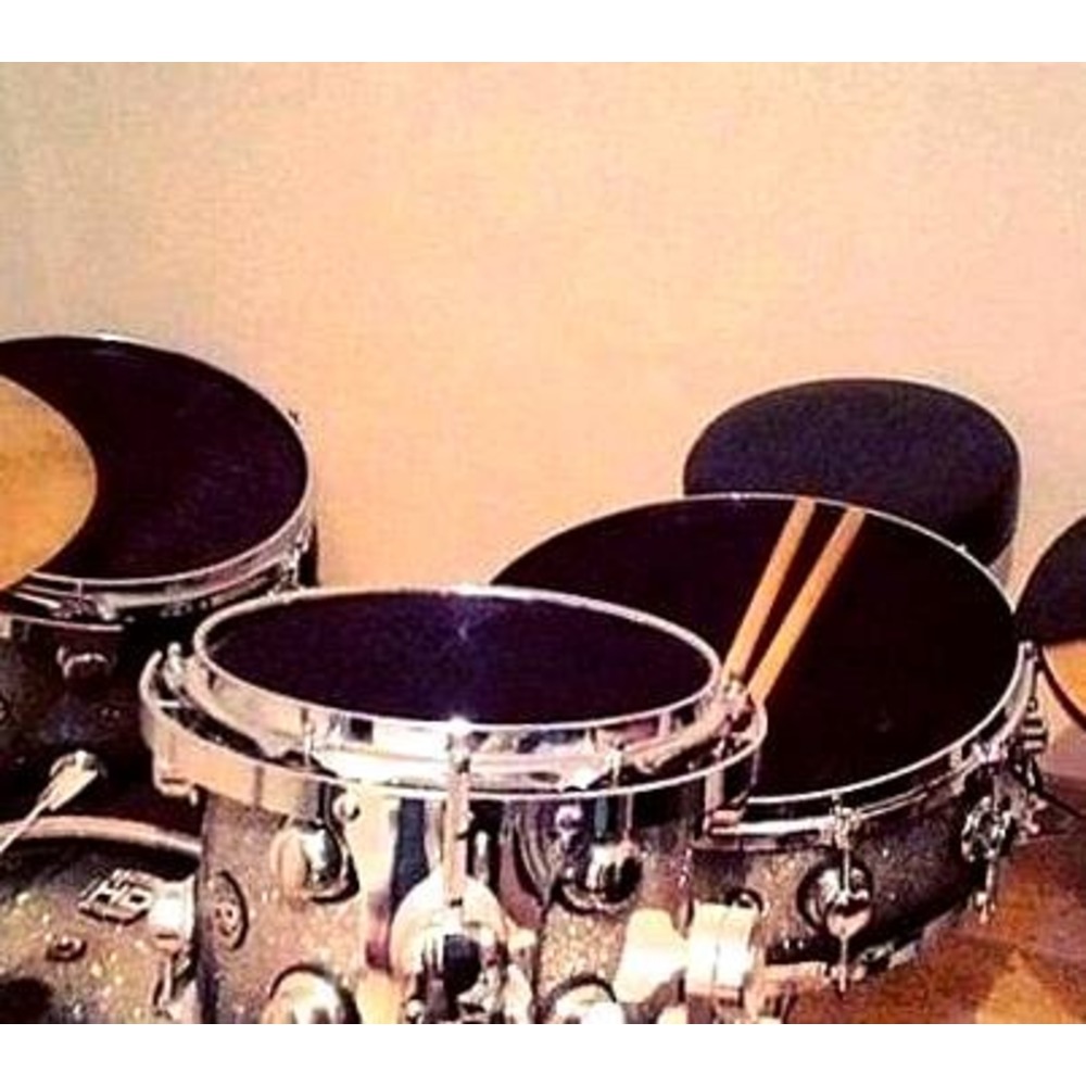 6" EBONY/SİYAH DERİLER