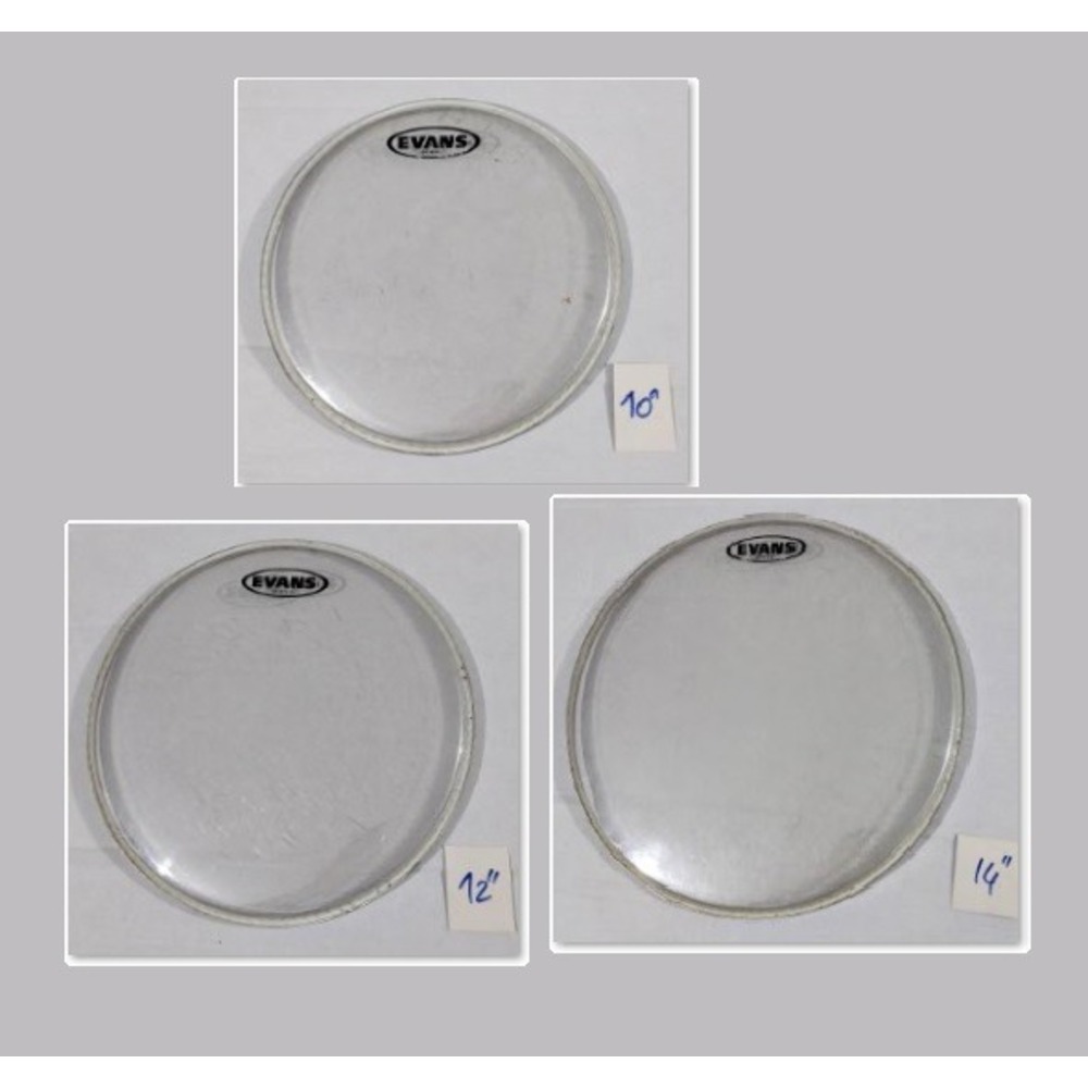 EVANS GENERA G2 CLEAR SET -10-12-14"