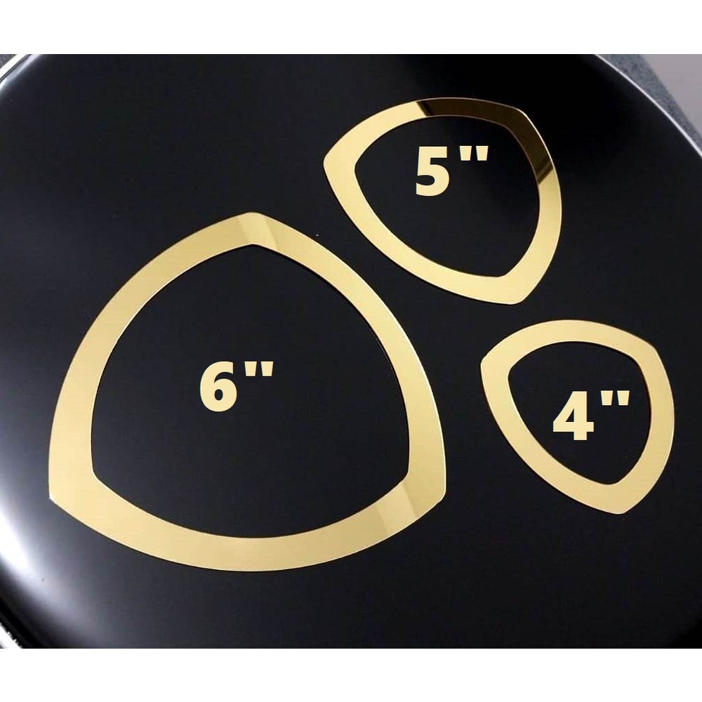 HD / TRIANGLE TİP 4 " MİKROFON HALKASI-GOLD