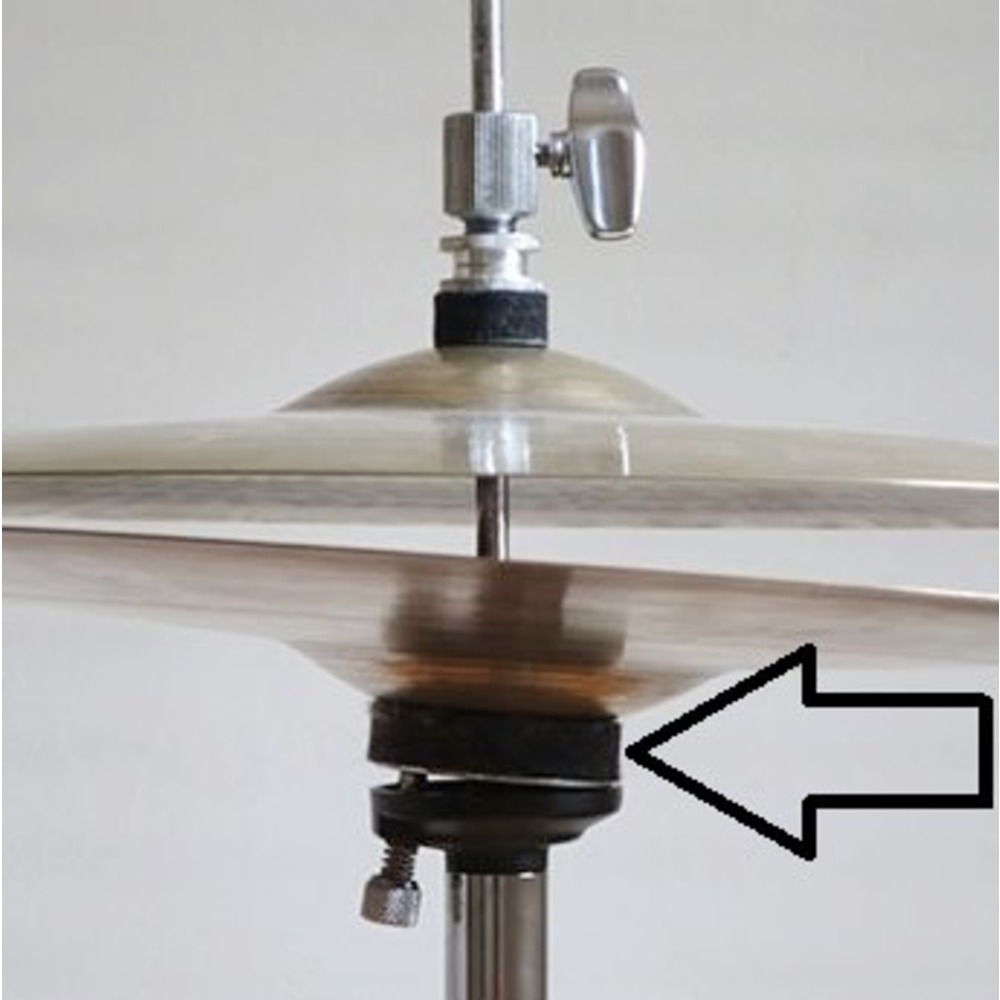 12 X 55 MM 4 LÜ DOĞAL HI-HAT VE RIDE SEHPA KEÇESİ