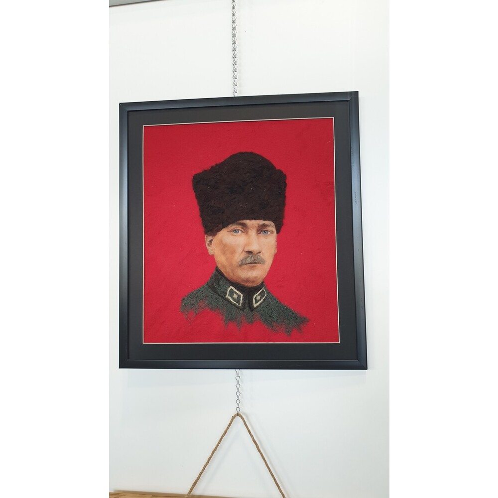 ATATÜRK | El Yapımı Keçe Tasarım Ürünler