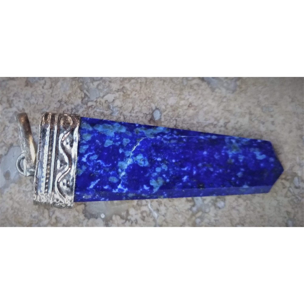 Beautiful and Powerful Large Lapis Lazuli Orgonite Pyramid with copper spirals,Reiki and Chakra Heal