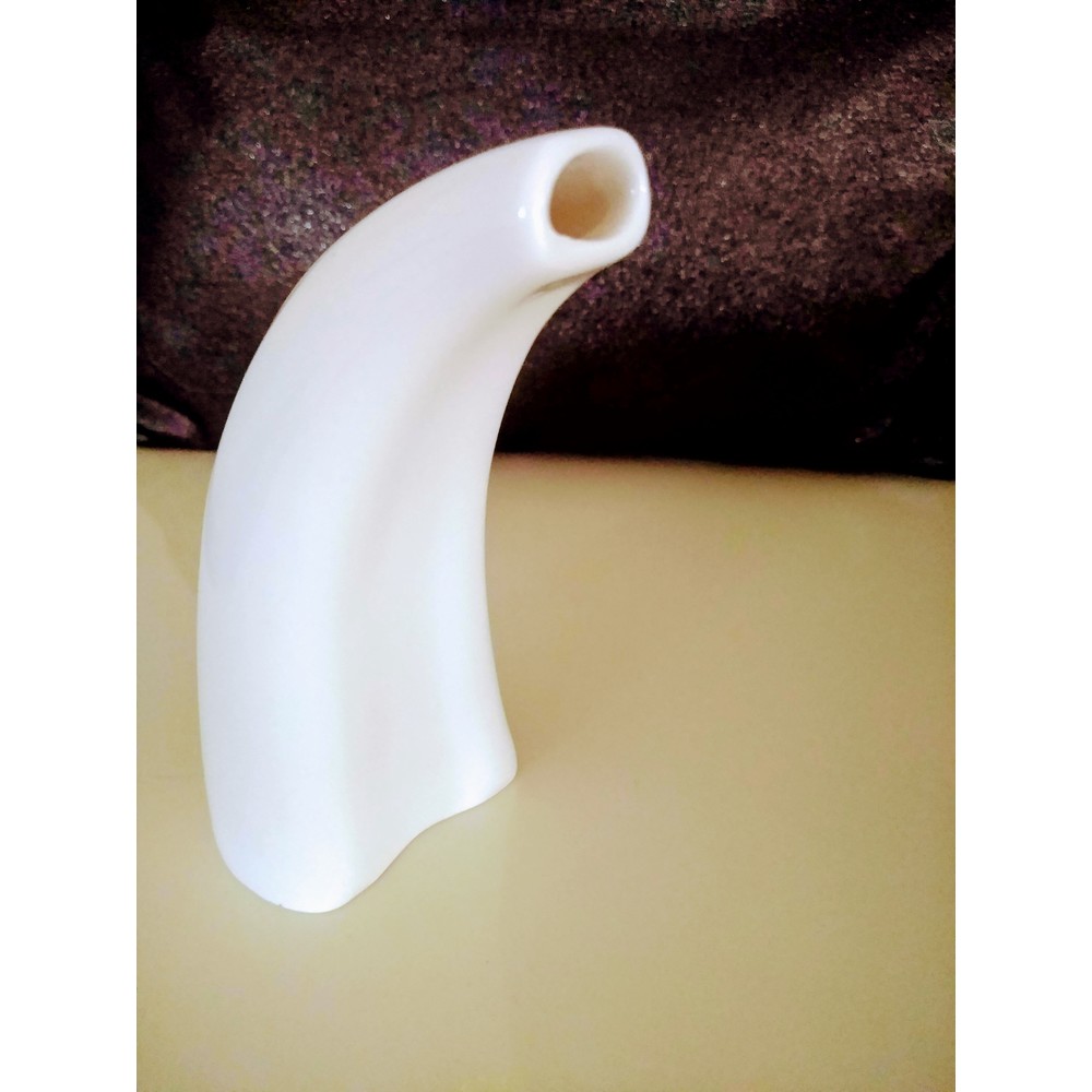 TuzOxy Saltpipe Himalayan Salt Inhaler Porcelain Food grade Himalayan Pink Salt included