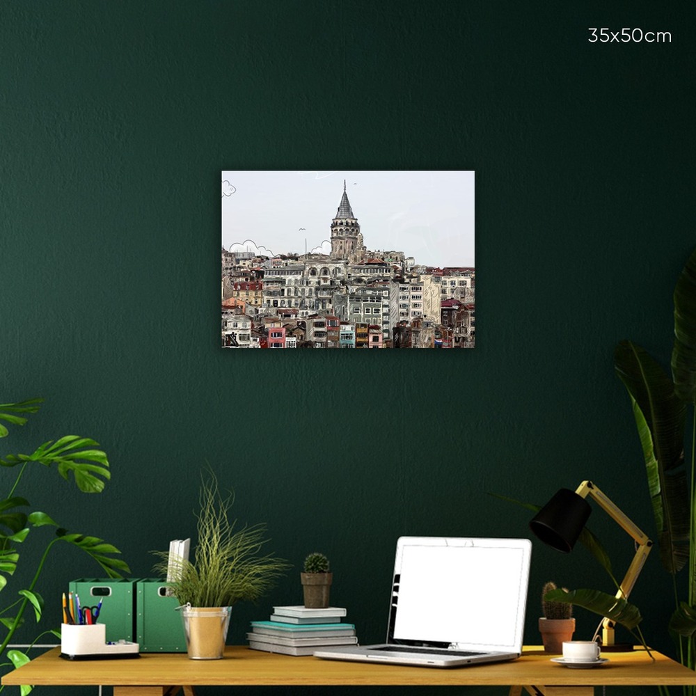 Galata Kulesi - 35x50cm